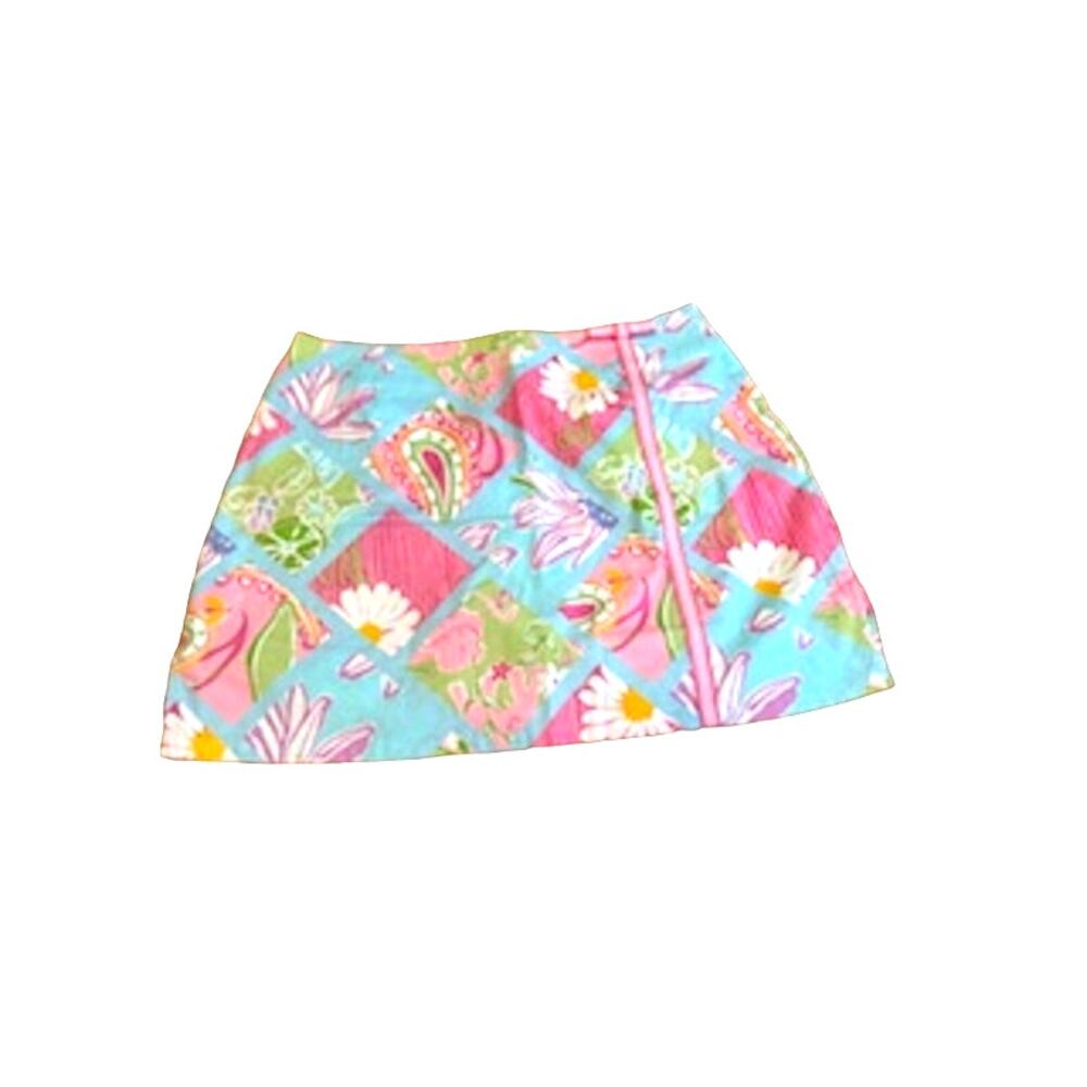 Lilly Pulitzer Vintage Lenore Skirt Skort 6